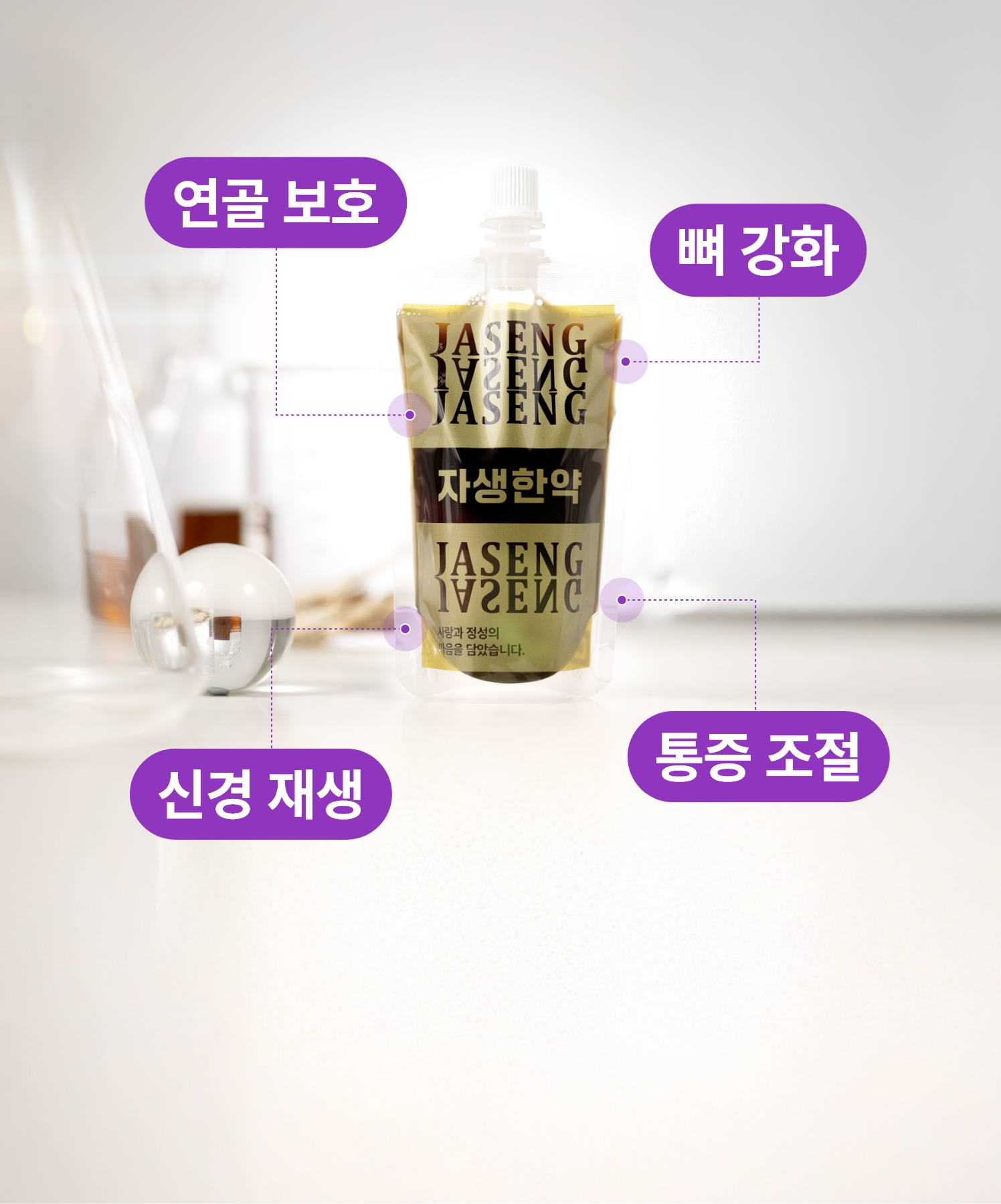 연골보호, 뼈강화, 신경재생, 통증 조절