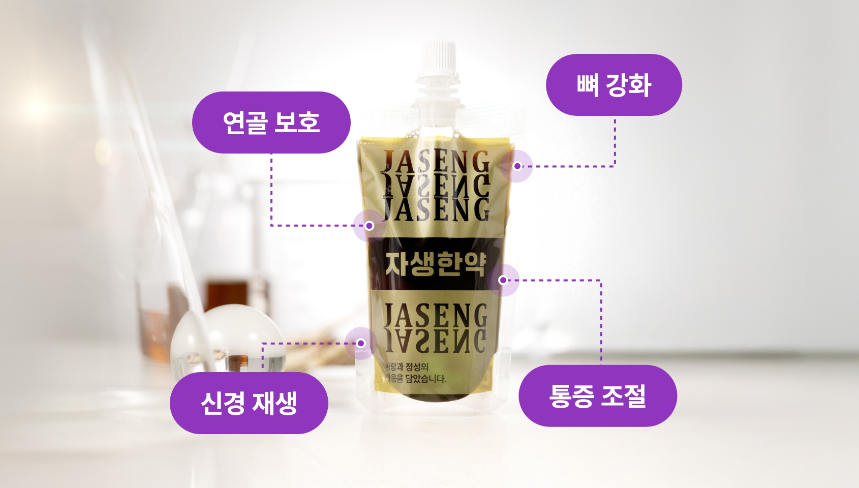 연골보호, 뼈강화, 신경재생, 통증 조절